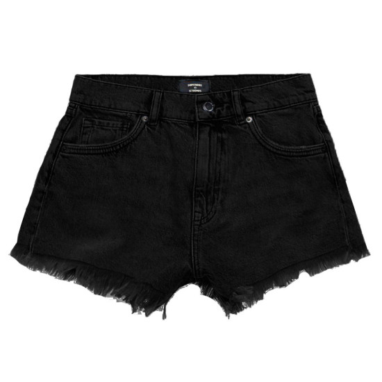 Superdry Γυναικείο σορτς Organic Cotton Studios High Rise Denim Shorts